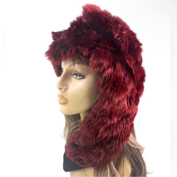 SpiritHoods Rave Hood Rare Red Dragon Wolf - Picture 2 of 12